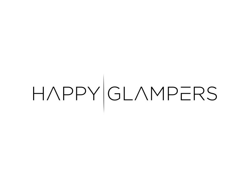 Happy Glampers logo design by sodimejo