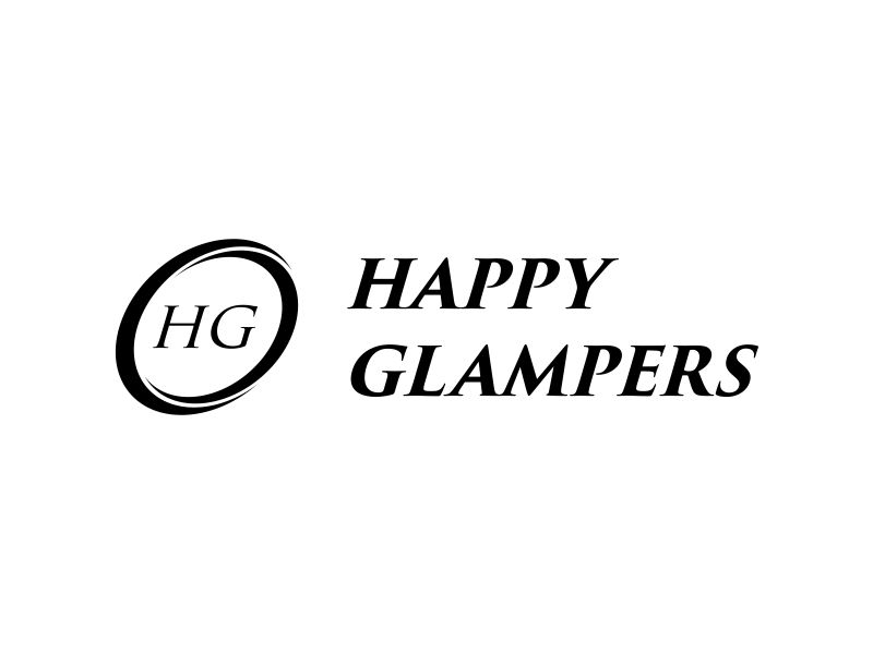 Happy Glampers logo design by sodimejo