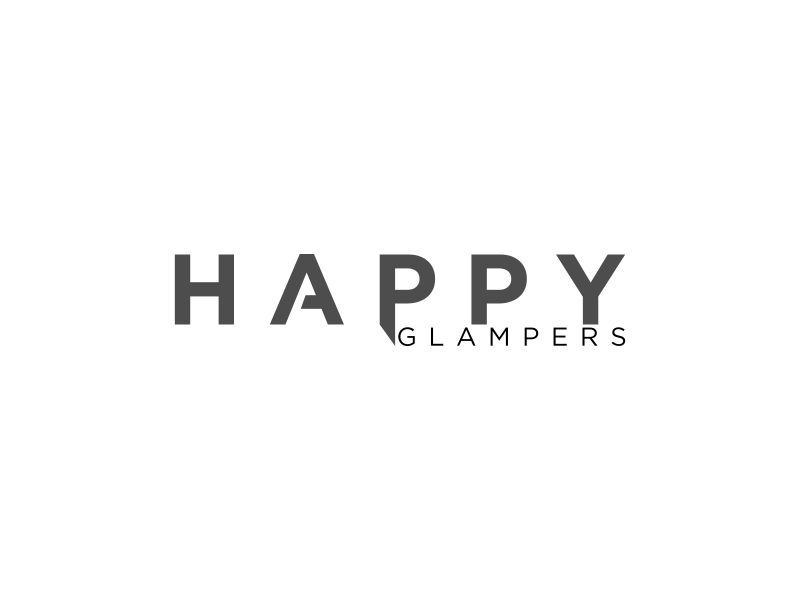 Happy Glampers logo design by sodimejo