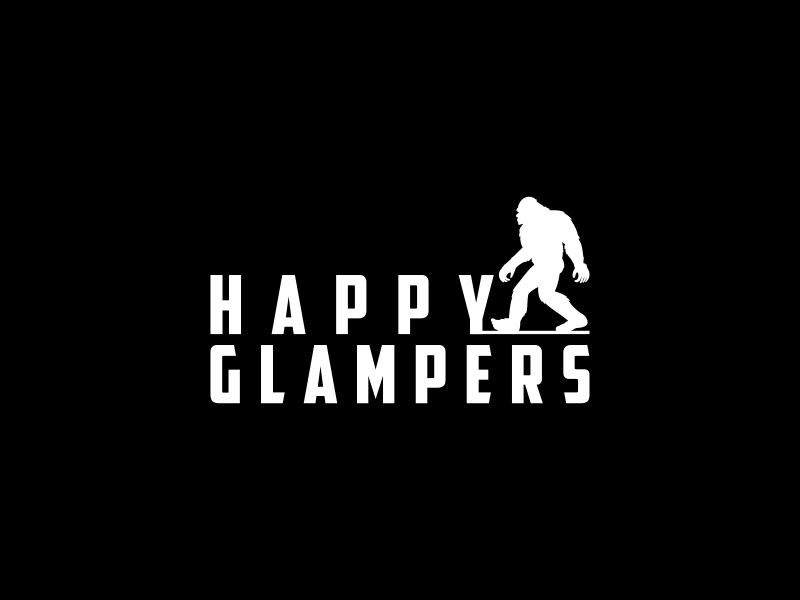 Happy Glampers logo design by sodimejo