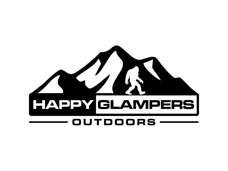 Happy Glampers logo design by sheilavalencia