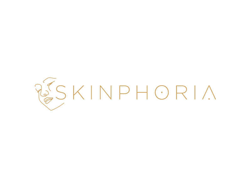 Skinphoria logo design by Erasedink