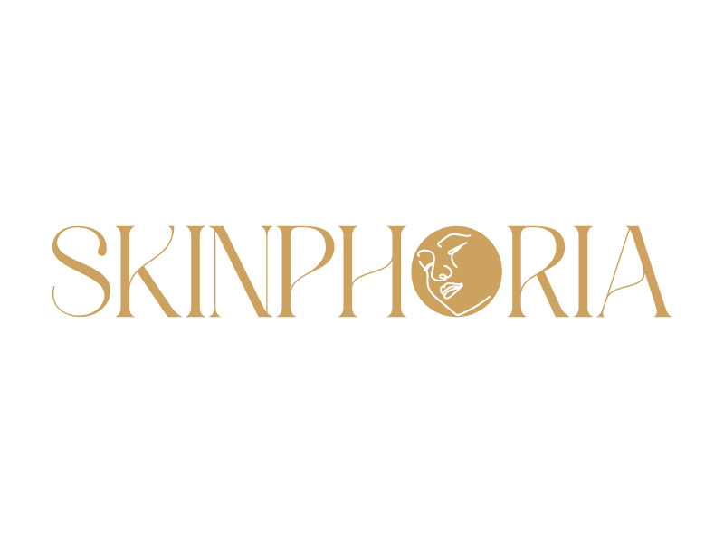 Skinphoria logo design by Erasedink