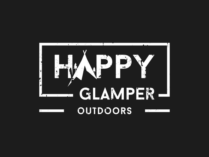 Happy Glampers logo design by paseo