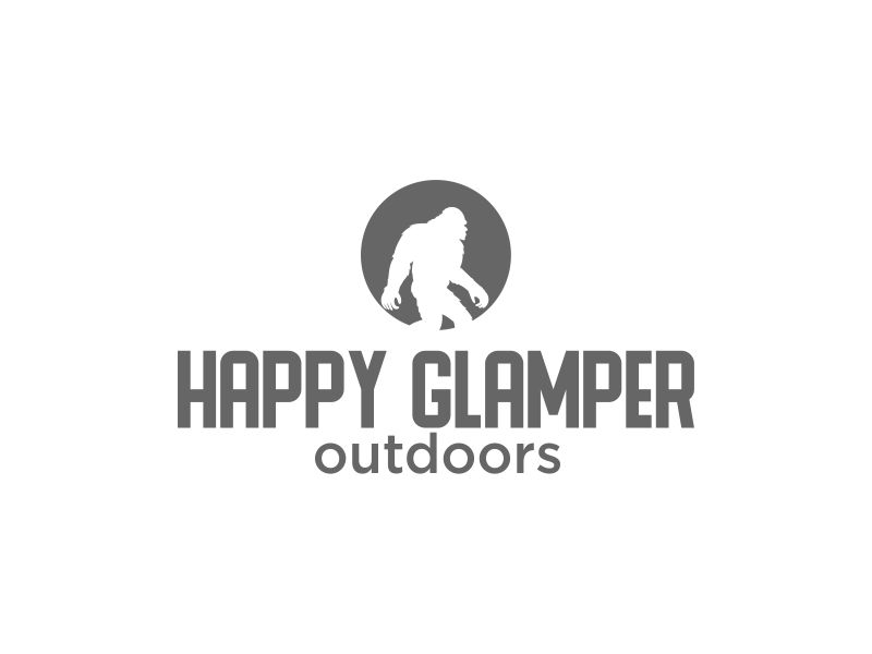 Happy Glampers logo design by sodimejo