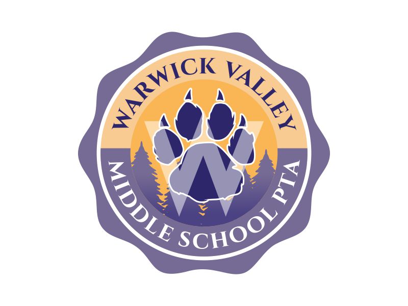 Warwick Valley Middle School PTA logo design by ingepro