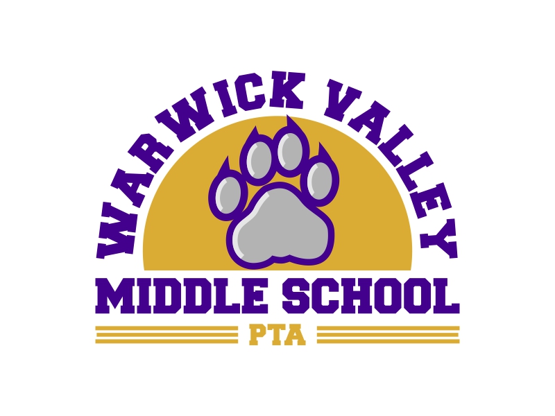 Warwick Valley Middle School PTA logo design by rizuki