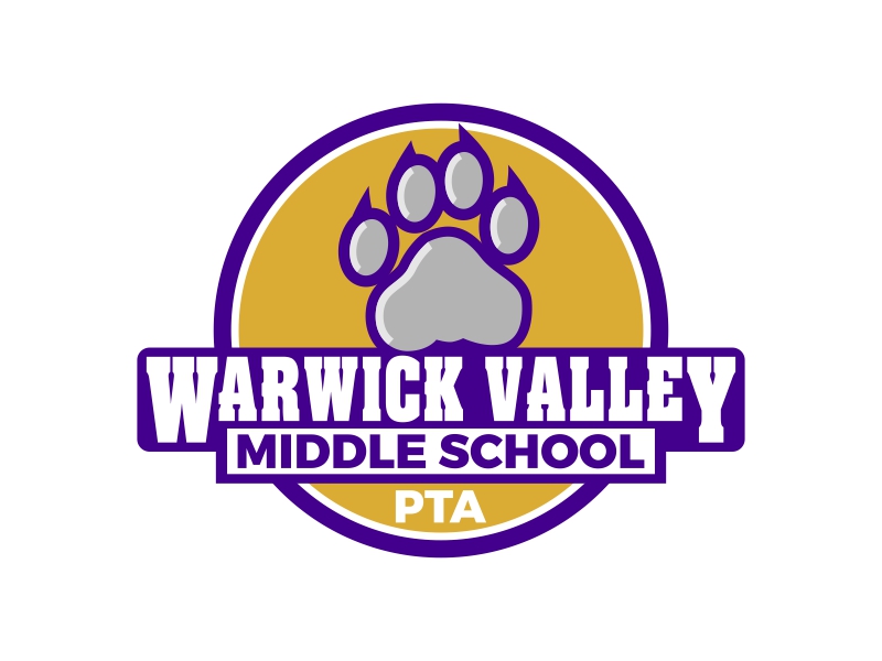 Warwick Valley Middle School PTA logo design by rizuki