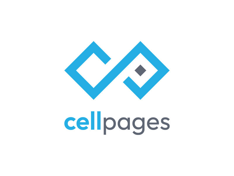 Cell Pages logo design by planoLOGO