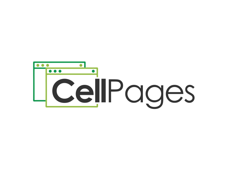 Cell Pages logo design by BlessedGraphic