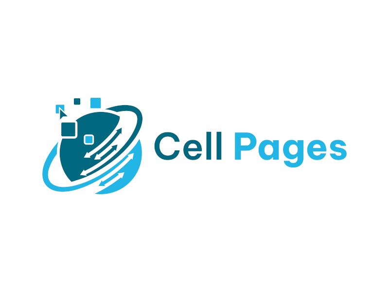 Cell Pages logo design by planoLOGO