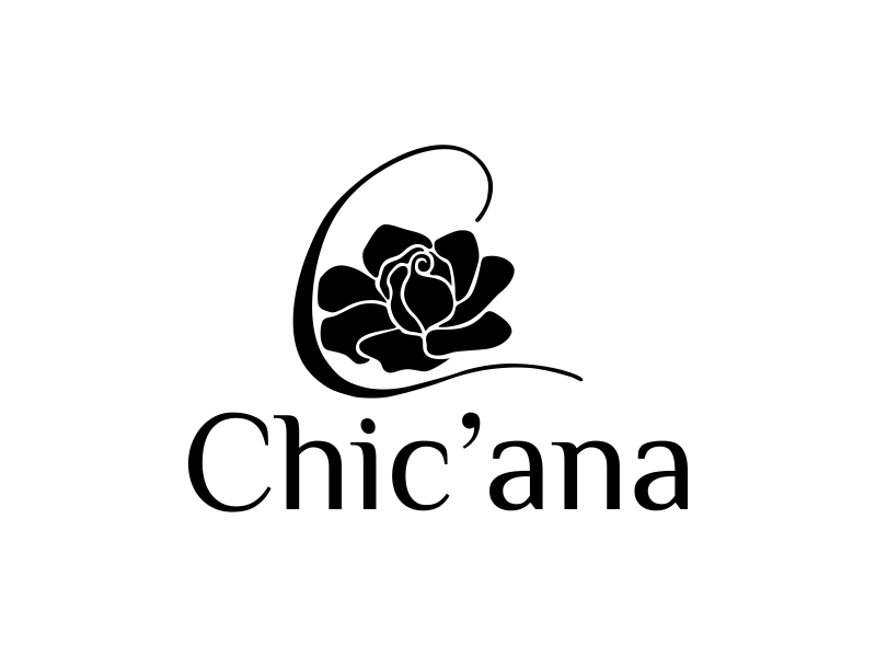 Chic’ana logo design by qqdesigns