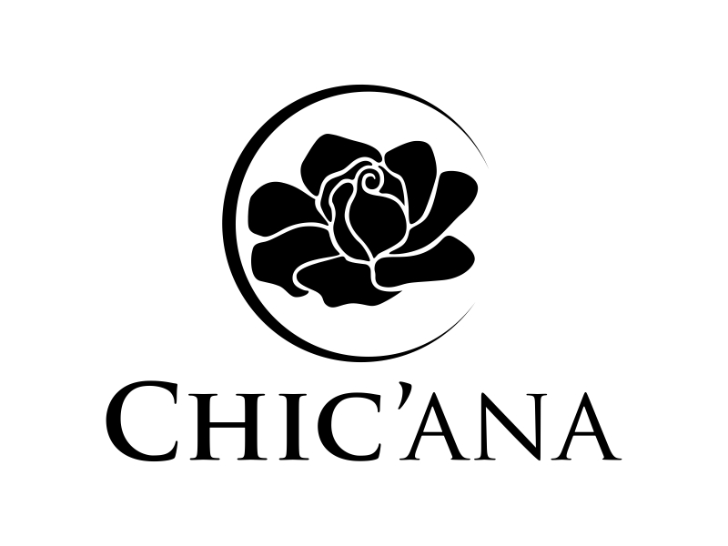 Chic’ana logo design by qqdesigns