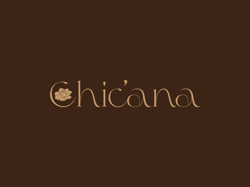 Chic’ana logo design by Erasedink