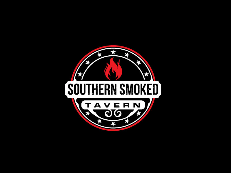 Southern Smoked Tavern & Steakhouse logo design by bezalel