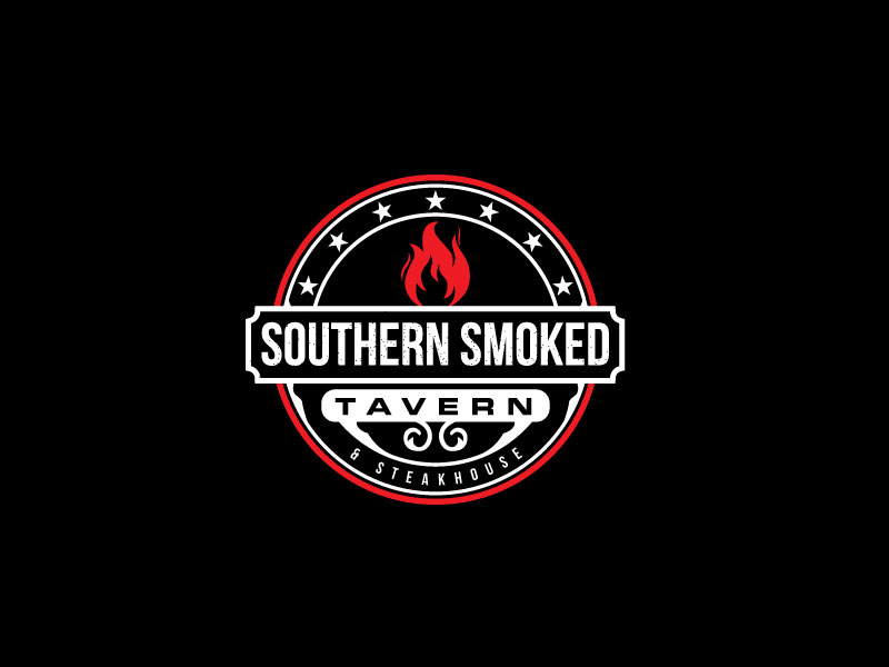 Southern Smoked Tavern & Steakhouse logo design by bezalel