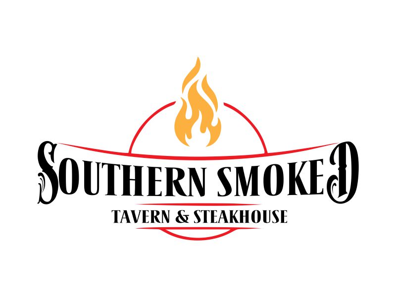 Southern Smoked Tavern & Steakhouse logo design by Gwerth