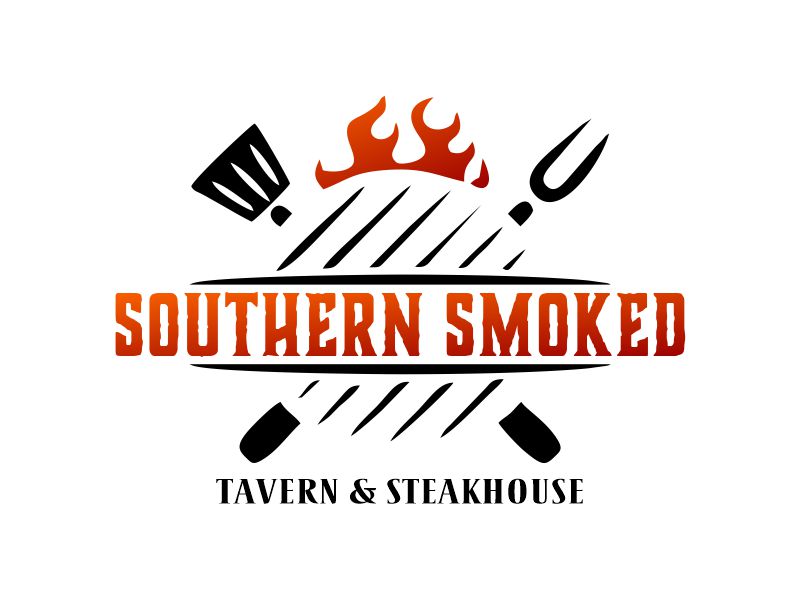 Southern Smoked Tavern & Steakhouse logo design by Gwerth