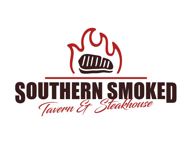 Southern Smoked Tavern & Steakhouse logo design by Gwerth