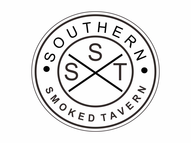 Southern Smoked Tavern & Steakhouse logo design by Greenlight