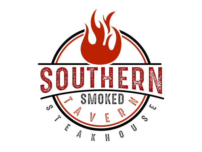 Southern Smoked Tavern & Steakhouse logo design by aryamaity