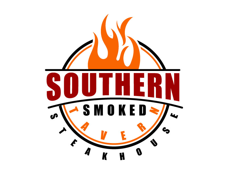 Southern Smoked Tavern & Steakhouse logo design by aryamaity