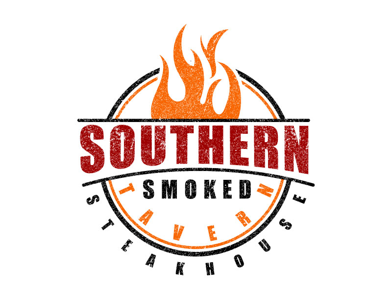 Southern Smoked Tavern & Steakhouse logo design by aryamaity