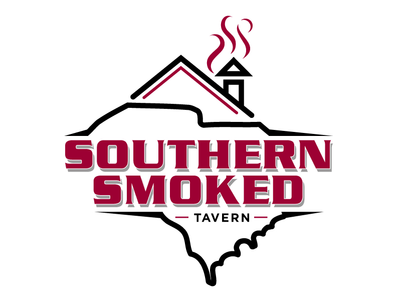 Southern Smoked Tavern & Steakhouse logo design by Vins