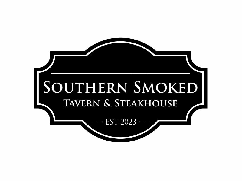 Southern Smoked Tavern & Steakhouse logo design by Greenlight