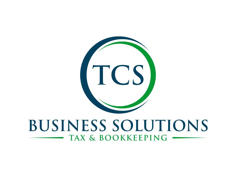 TCS Business Solutions  - Tax & Bookkeeping logo design by dewipadi