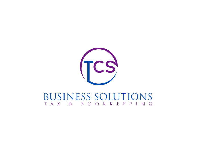 TCS Business Solutions  - Tax & Bookkeeping logo design by bezalel