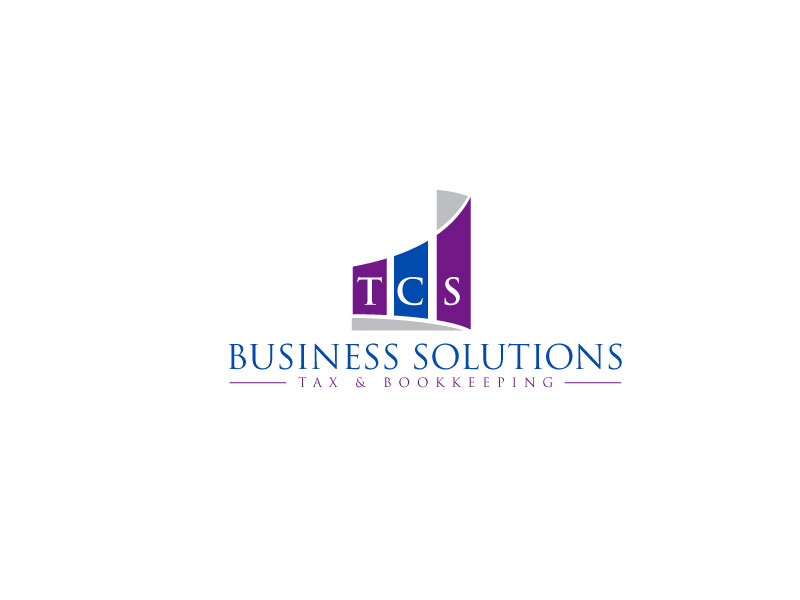 TCS Business Solutions  - Tax & Bookkeeping logo design by bezalel