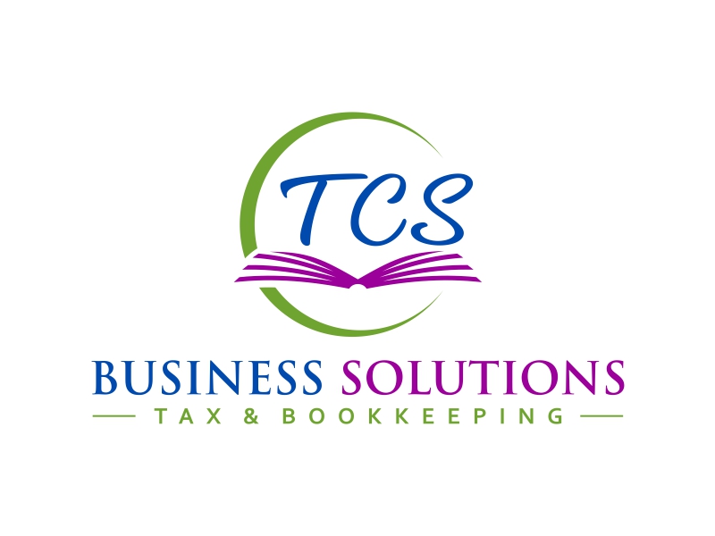 TCS Business Solutions  - Tax & Bookkeeping logo design by cintoko