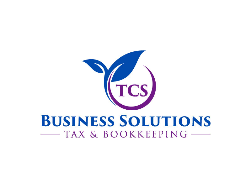 TCS Business Solutions  - Tax & Bookkeeping logo design by aryamaity