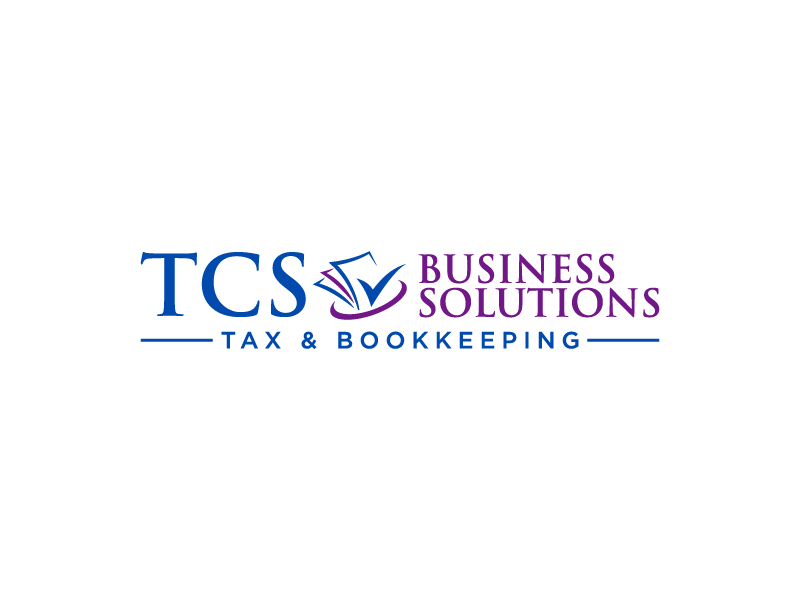 TCS Business Solutions  - Tax & Bookkeeping logo design by sakarep