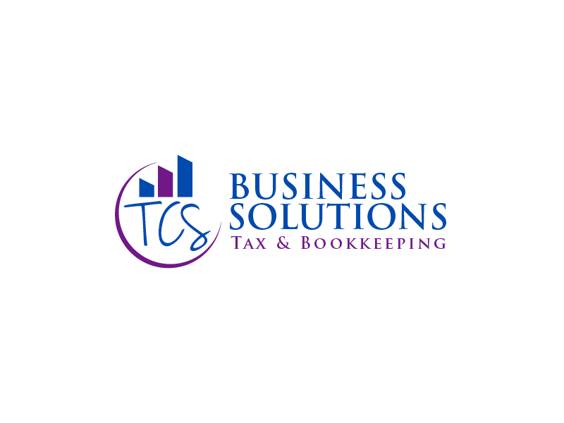 TCS Business Solutions  - Tax & Bookkeeping logo design by sakarep