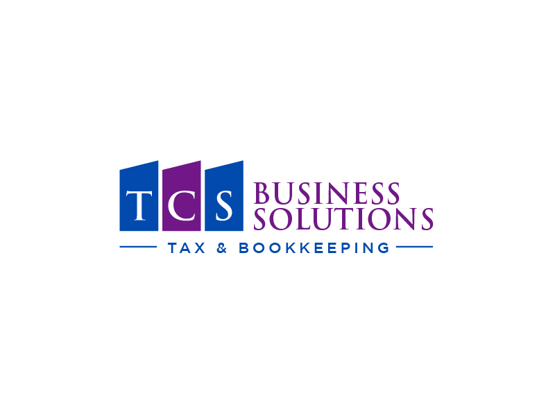 TCS Business Solutions  - Tax & Bookkeeping logo design by sakarep