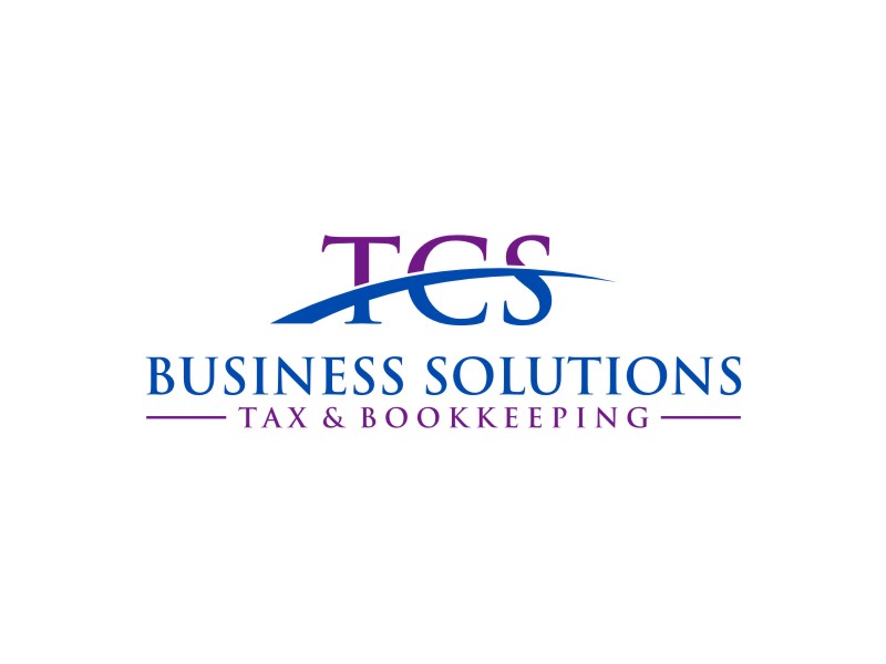 TCS Business Solutions  - Tax & Bookkeeping logo design by alby