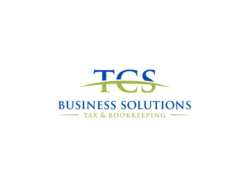 TCS Business Solutions  - Tax & Bookkeeping logo design by oke2angconcept