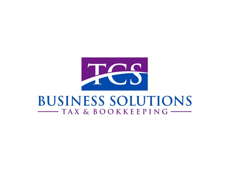 TCS Business Solutions  - Tax & Bookkeeping logo design by alby