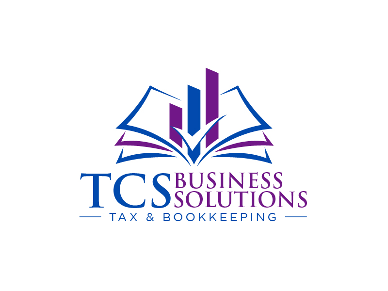 TCS Business Solutions  - Tax & Bookkeeping logo design by sakarep