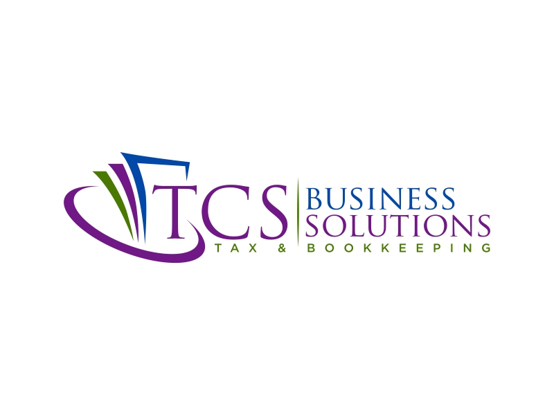 TCS Business Solutions  - Tax & Bookkeeping logo design by qqdesigns