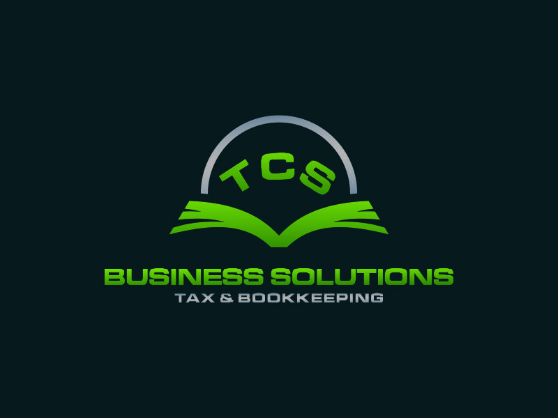 TCS Business Solutions  - Tax & Bookkeeping logo design by azizah