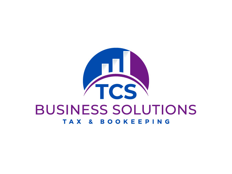 TCS Business Solutions  - Tax & Bookkeeping logo design by Doublee