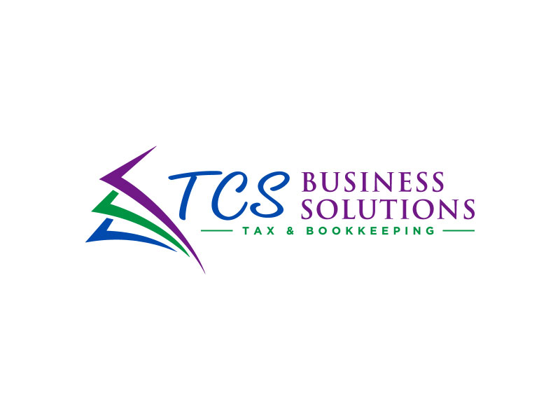 TCS Business Solutions  - Tax & Bookkeeping logo design by TMaulanaAssa