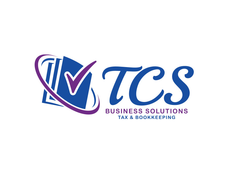 TCS Business Solutions  - Tax & Bookkeeping logo design by bluespix