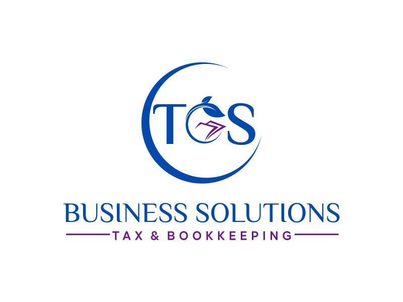 TCS Business Solutions  - Tax & Bookkeeping logo design by ian69