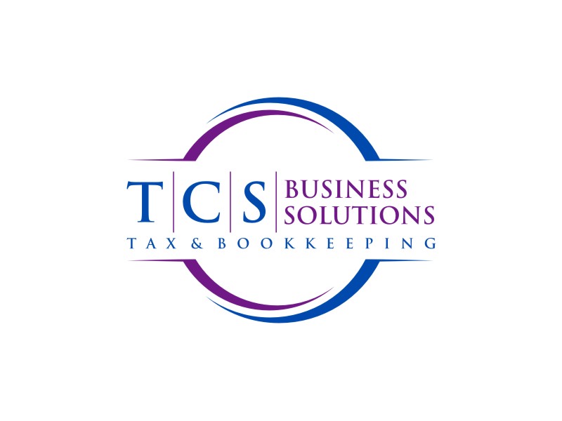 TCS Business Solutions  - Tax & Bookkeeping logo design by Neng Khusna