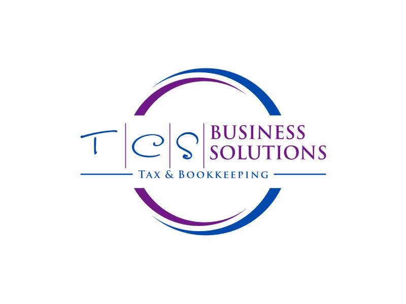 TCS Business Solutions  - Tax & Bookkeeping logo design by Neng Khusna