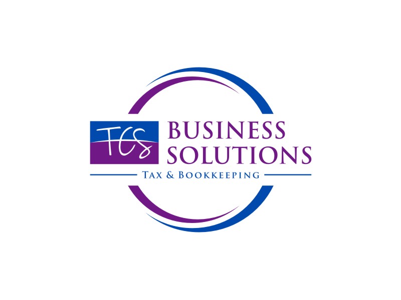 TCS Business Solutions  - Tax & Bookkeeping logo design by Neng Khusna